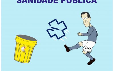 Manifestación para defender a nosa sanidade pública