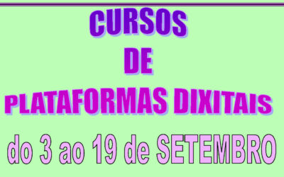 CURSOS DE PLATAFORMAS DIXITAIS