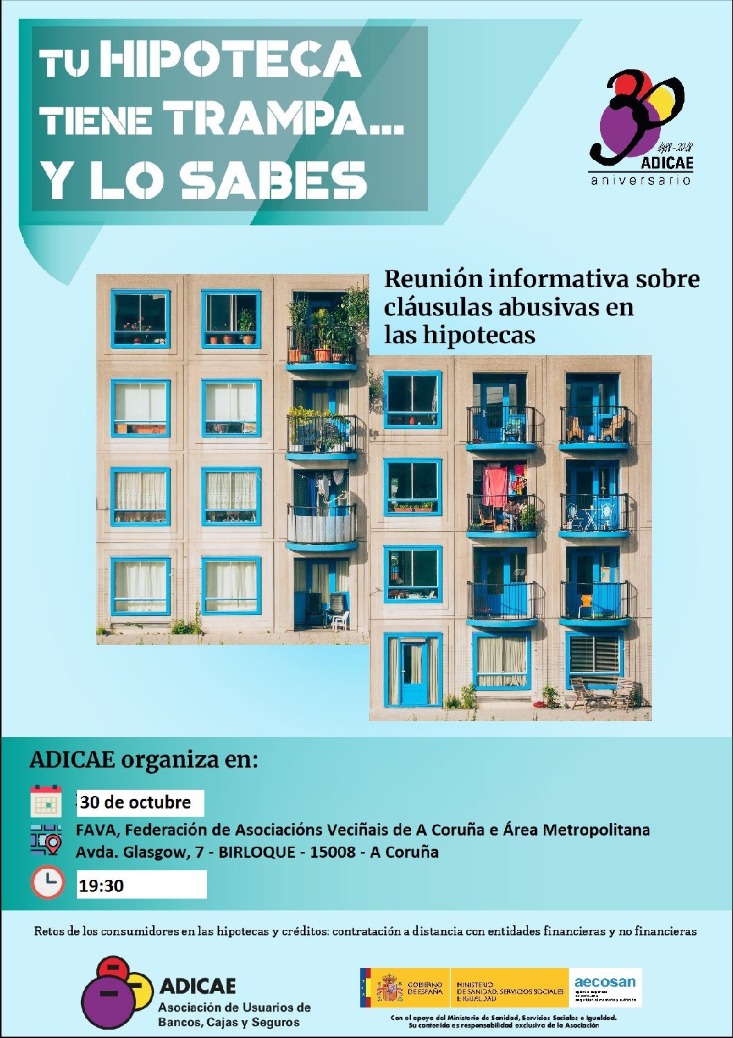 Charla Informativa: Cláusulas Abusivas en las Hipotecas