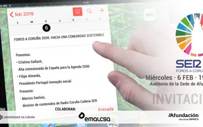 Foro «A Coruña 2030, hacia una comunidad sostenible»