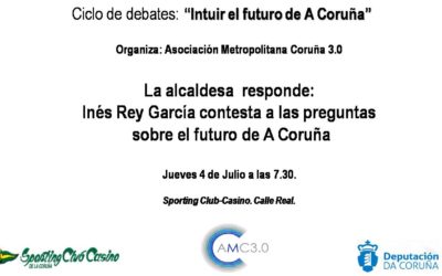 Ciclo de debates: «Intuir o futuro de A Coruña»