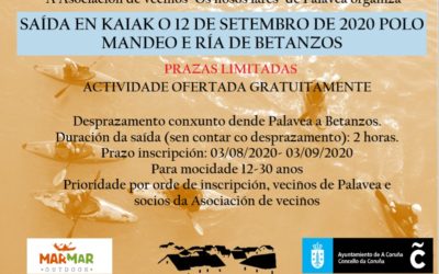 VIAXE EN KAYAK PARA A MOCIDADE