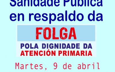 Concentración en defensa da sanidade pública