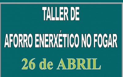 Taller de Aforro enerxético no fogar