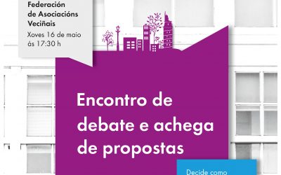 ORZAMENTOS PARTICIPATIVOS: Encontro-Debate Federación