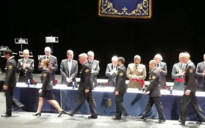 Actos institucionais do Día da Policía