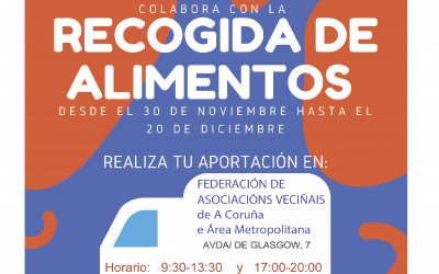 RECOLLIDA DE ALIMENTOS para o Banco de Alimentos Rías Altas