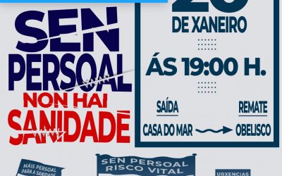 MANIFESTACIÓN «Sen persoal non hai sanidade»