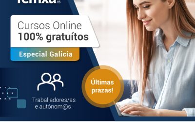 Formación en liña 100% subvencionada pola Xunta de Galicia. ¡Últimas prazas!