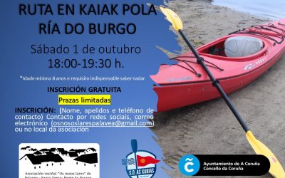RUTA EN KAYAK POLA RÍA DO BURGO