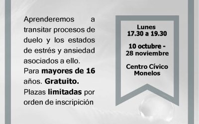 Taller de duelo, estrés y ansiedad