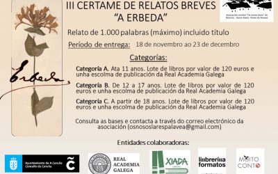 III edición do Certame de Relato Breve “A Erbeda”