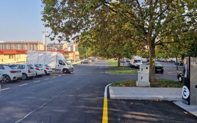 Renovouse o firme da Praza Agustín Díaz no Birloque (aparcadoiro do Complexo Deportivo de Elviña)