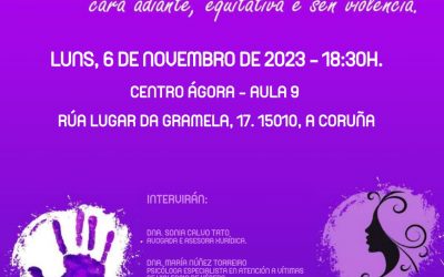 Xornada «Xuntos contra a Violencia de Xénero: por unha sociedade que camiña libre, cara adiante, equitativa e sen violencia”.